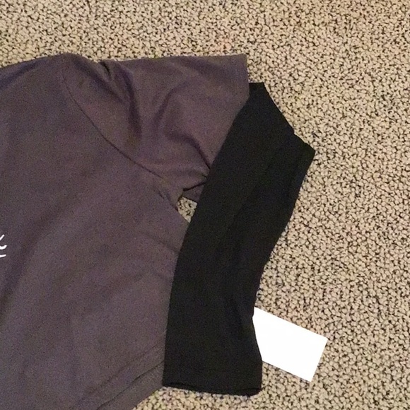 Romwe Two in One Cropped Shirt - Picture 3 of 5